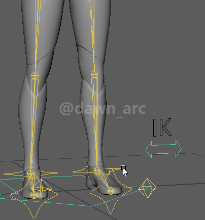 [Maya]Rigging 16 - Ankles & Heels